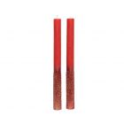 Kaemingk Christmas Red Wax Candles - Pack of 2