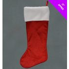 Davies Products Luxury Feel Stocking Christmas Decoration - 25"