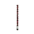 Kaemingk Christmas Baubles Shatterproof Mix - Oxblood - 3cm