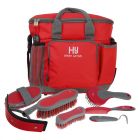 Hy Sport Active Complete Grooming Bag - Rosette Red - One Size