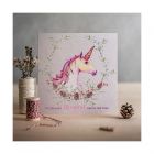 Deckled Edge Christmas Card - Magical Christmas