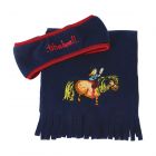 Hy Equestrian Thelwell Collection Fleece Headband and Scarf Set