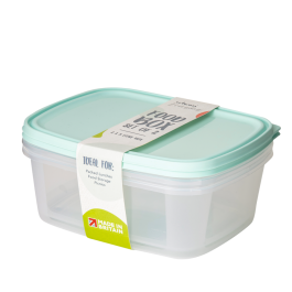 Wham Everyday Clear Food Boxes Set 2 3L – Batley DIY