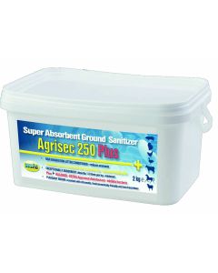 Agrisec 250 Plus Super Absorbent Ground Sanitizer 2kg