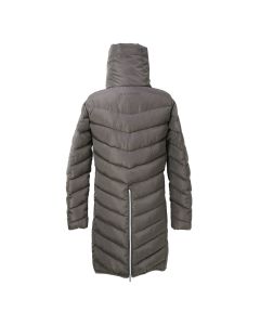 Coldstream Kimmerston Long Quilted Coat - Taupe - Medium	