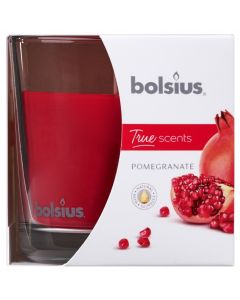 Bolsius Fragranced Candle In A Glass - Pomegrante