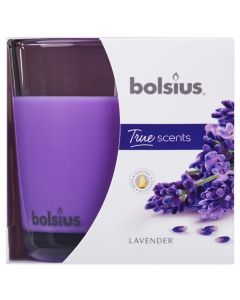 Bolsius Fragranced Candle In A Glass - Lavender
