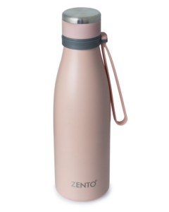 Casa & Casa Zenith Stainless Steel Water Bottle - Peach