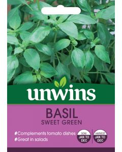 Herb Basil Sweet Green Seeds