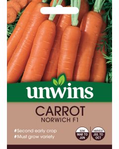 Carrot Norwich F1 Seeds