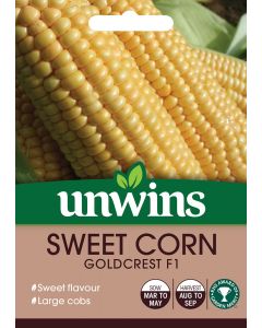 Sweet Corn Goldcrest F1 Seeds