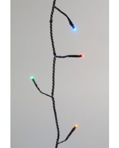 Kaemingk LED Christmas Outdoor Twinkle Lights - 180 Bulb Multi Colour