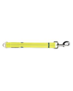 Ancol Hi-Vis Flashing Dog Lead Attachment - Size 1 (20cm - 26cm) - Fluorescent Yellow