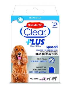 Bob Martin Clear Plus Spot On Solution For Medium Dogs - 1 Pipette