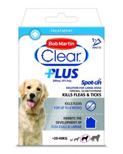 Bob Martin Clear Plus Spot On Solution For Large Dogs - 1 Pipette