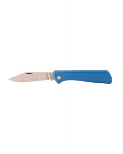 Hoof Pocket Knife 3" Blue Plastic Handle