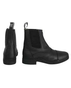 HyLAND Fleece Lined Wax Leather Zip Jodhpur Boot