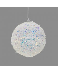 Davies Products Unicorn Irridescent Christmas Tree Bauble - 12cm