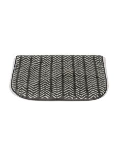 DANISH DESIGN FLEECE BLANKET CHARCOAL ARROWS