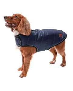 FIREFOOT QUILTED DOG COAT NAVY