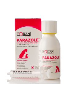 FORAN PET CARE PARAZOLE WORMER FOR CATS & DOGS