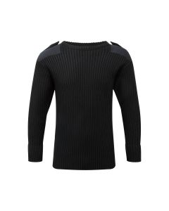 FORT CREW NECK COMBAT JUMPER BLACK