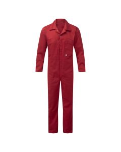 FORT ZIP FRONT COVERALL RED