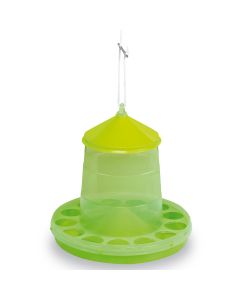 Gaun Poultry Feeder Plastic Green - 2kg - Green