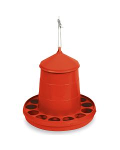 Gaun Poultry Feeder Plastic - 2kg - Red