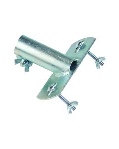 HILLBRUSH GALVANISED STEEL SOCKET WITH WING NUTS/BOLTS