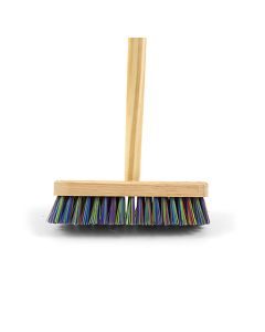 HILLBRUSH STIFF DECK SCRUB POLYPROP WITH HANDLE