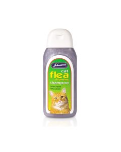 Johnson's Veterinary Cat Flea Cleansing Shampoo - 125ml