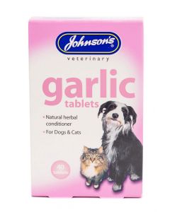 Johnson's Veterinary Garlic Tablets - 40 Tablets