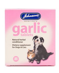 Johnson's Veterinary Garlic Tablets - 200 Tablets