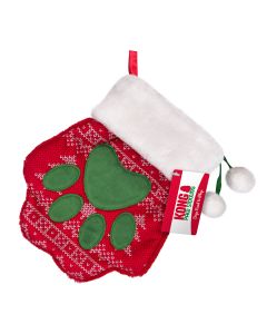 KONG HOLIDAY STOCKING PAW KNITTED PATTERN