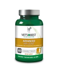 Vets Best Advanced Hip & Joint Tablets For Dogs - Pack of 60