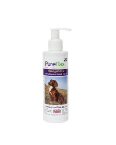 PUREFLAX OMEGAPRIME NATURAL BRITISH OIL FOR DOGS