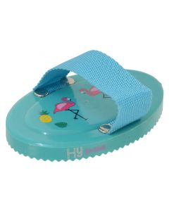 HySHINE Flamingo Curry Comb - Teal/Provence Blue - 12.5cm