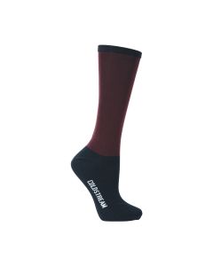 Coldstream Pawston Performance Socks (Single Pack) - Black/Windsor Wine - Adult 4-8