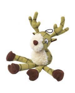 House of Paws Tweed Plush Long Legs Toy - Stag