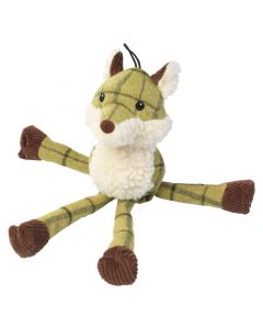 House of Paws Tweed Plush Long Legs Toy - Fox