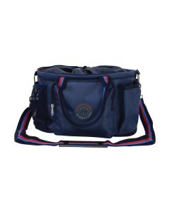 Hy Signature Grooming Bag - Navy/Blue/Red - One Size