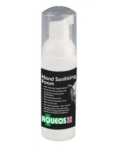 Aqueos Equine Anti-Bacterial Hand Sanitising Foam - 250ml