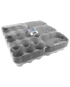 Eton Egg Box Plain - Grey - Pack of 24